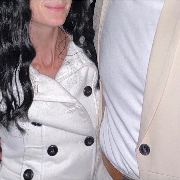 Winter White Peacoat - Picture 7 of 7